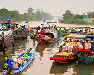 Mekong-deltaet med www.rejsecenterdjursland.dk