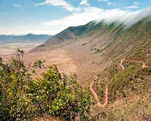 Bo på kanten af Ngorongoro - www.rejsecenterdjursland.dk