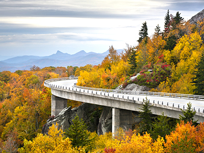 BLUERIDGE PARKWAY - kør selv i sydstaterne