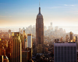 Empire State Building - - USA’s østkyst i bil eller tog