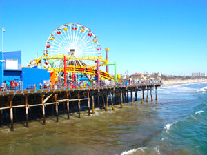 Santa Monica - Californien Rundt